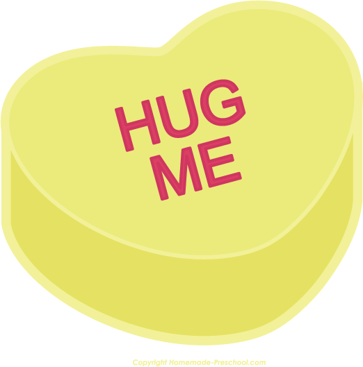 Clip Art Hug Valentine Clipart 
