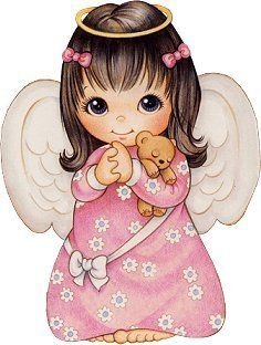 Pink Angel Clipart 