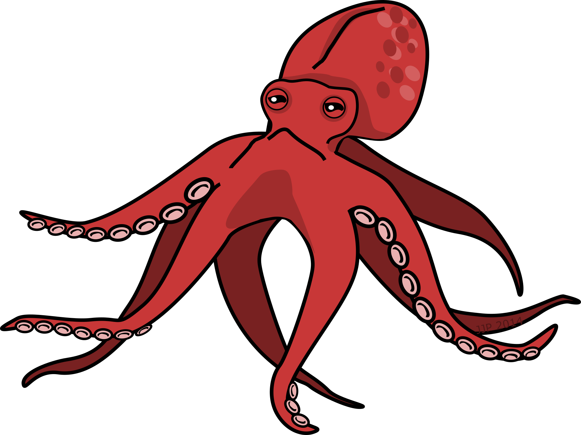 Clipart octopus 