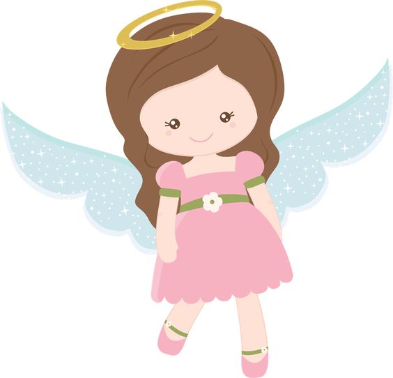 Bird and Angels Clipart. 