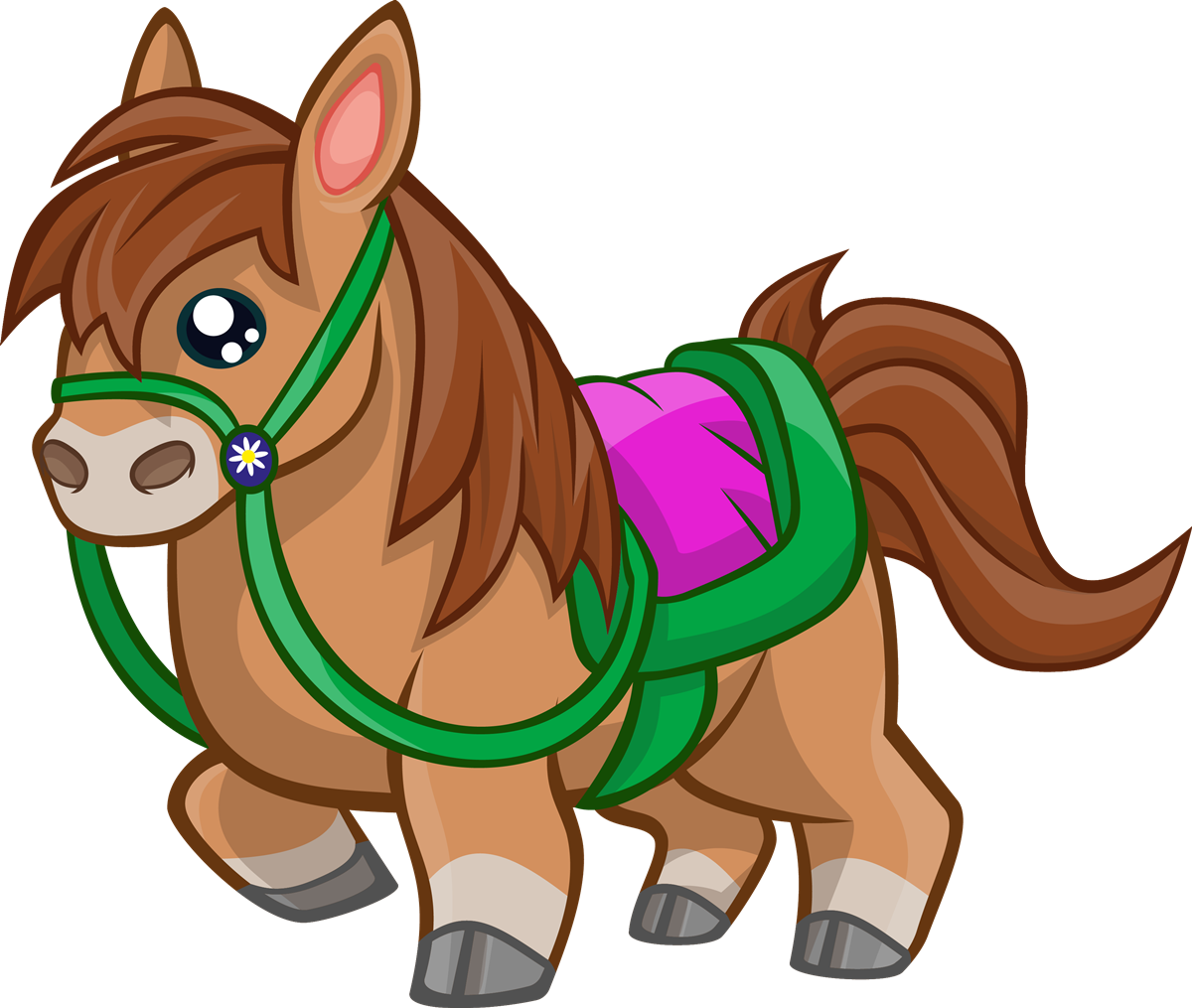 Pony Horse Cartoons For Kids