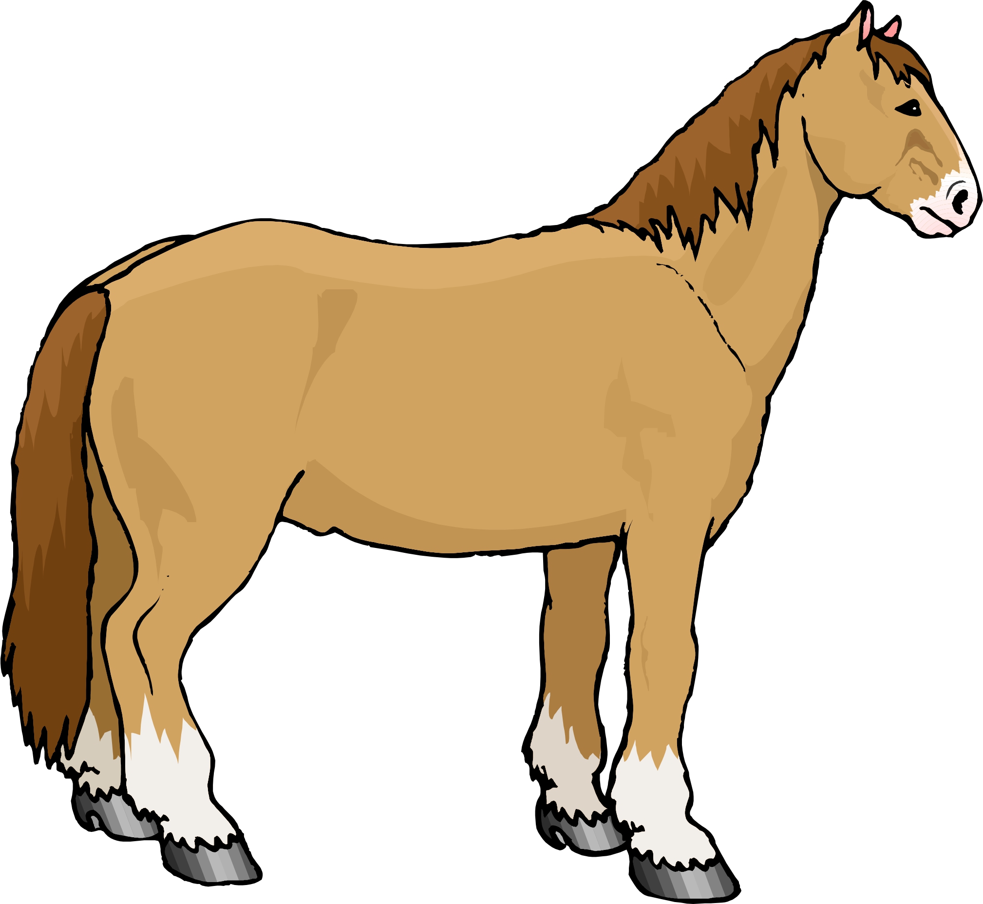 Free Cartoon Horse Cliparts, Download Free Cartoon Horse Cliparts png