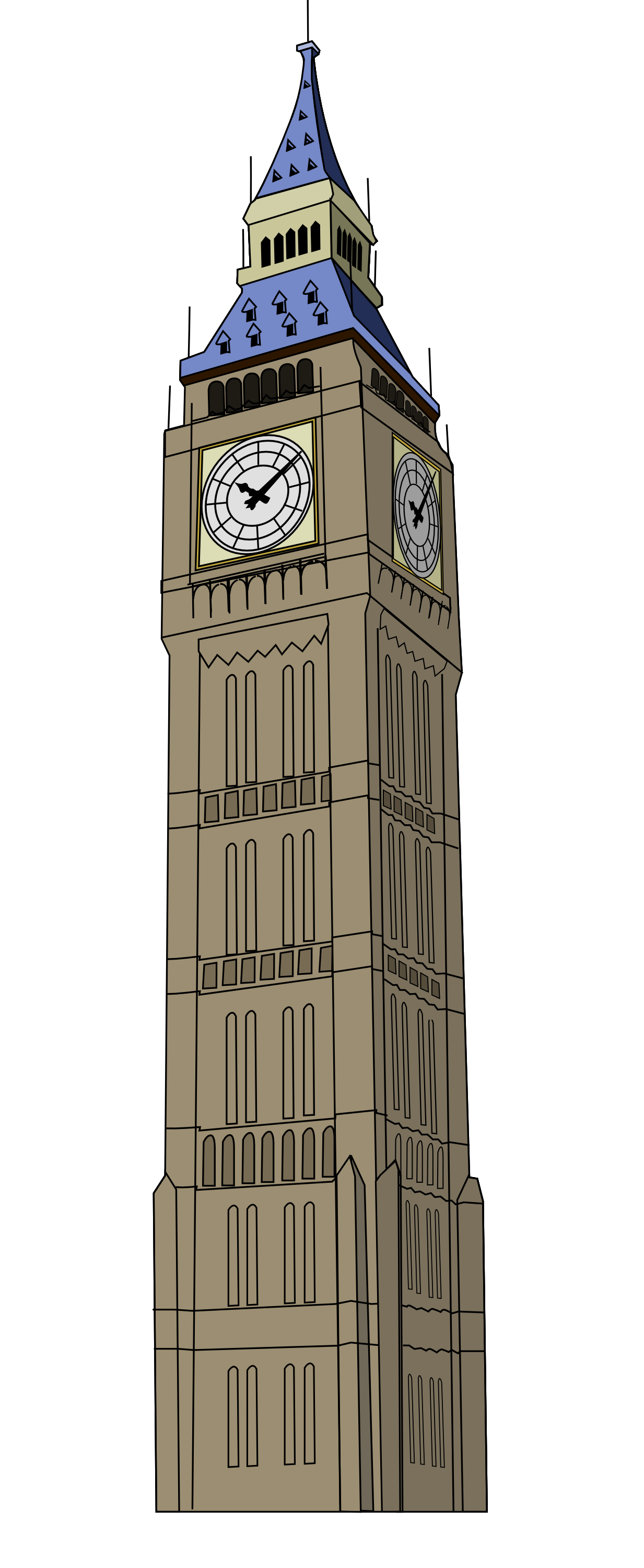 Cartoon Big Ben London Clip Art Library