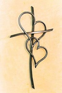 Heart Cross Tattoo Clipart 