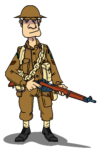 british soldier ww2 cartoon - Clip Art Library