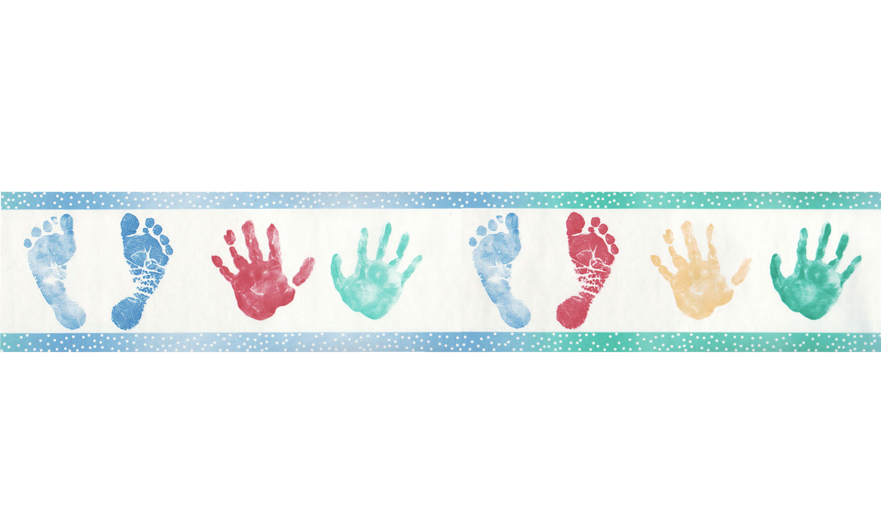 baby feet clip art borders