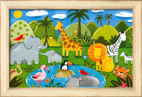 Jungle Fun Art by Sophie Harding at AllPosters 