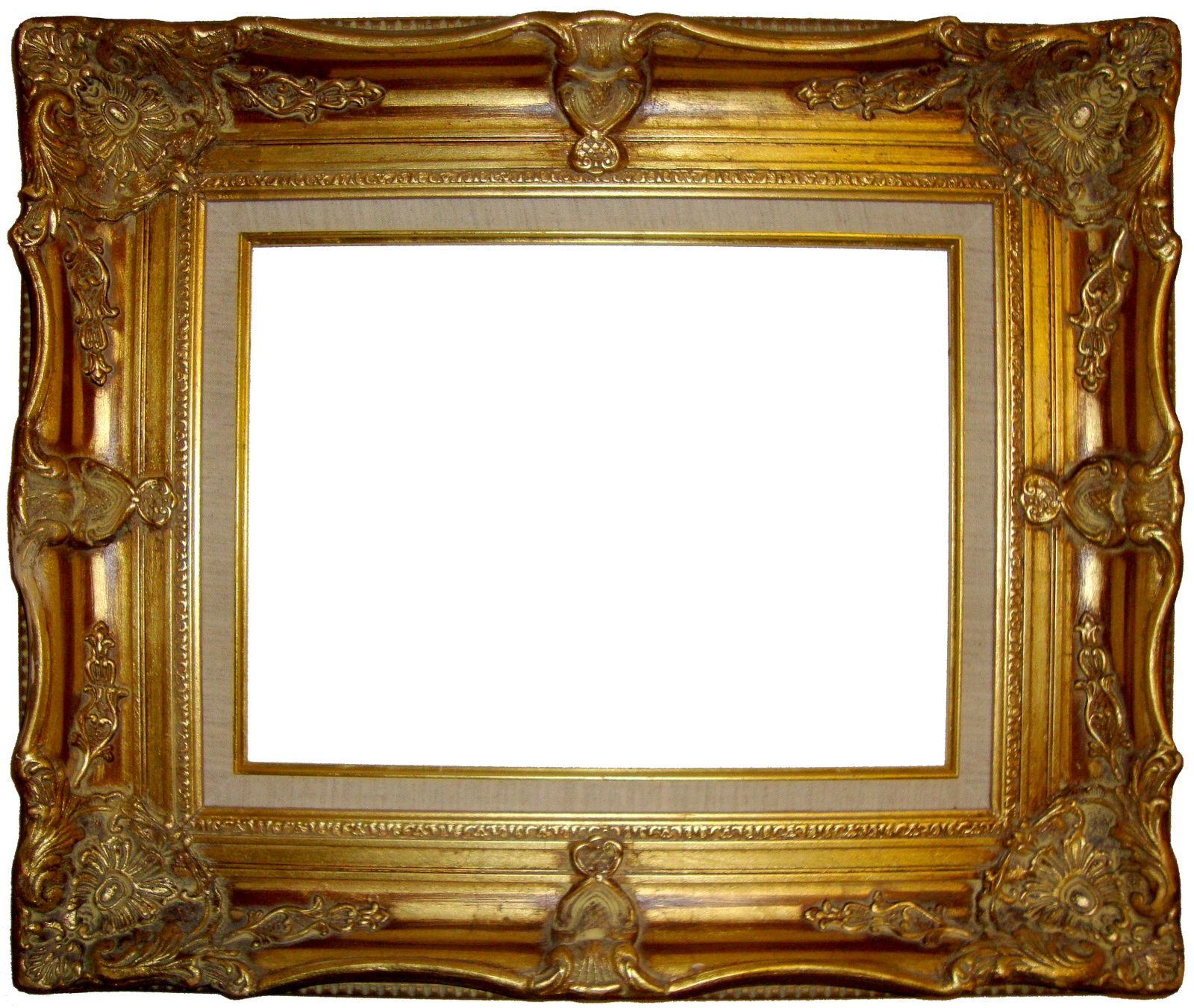 gold vintage frame vector - Clip Art Library