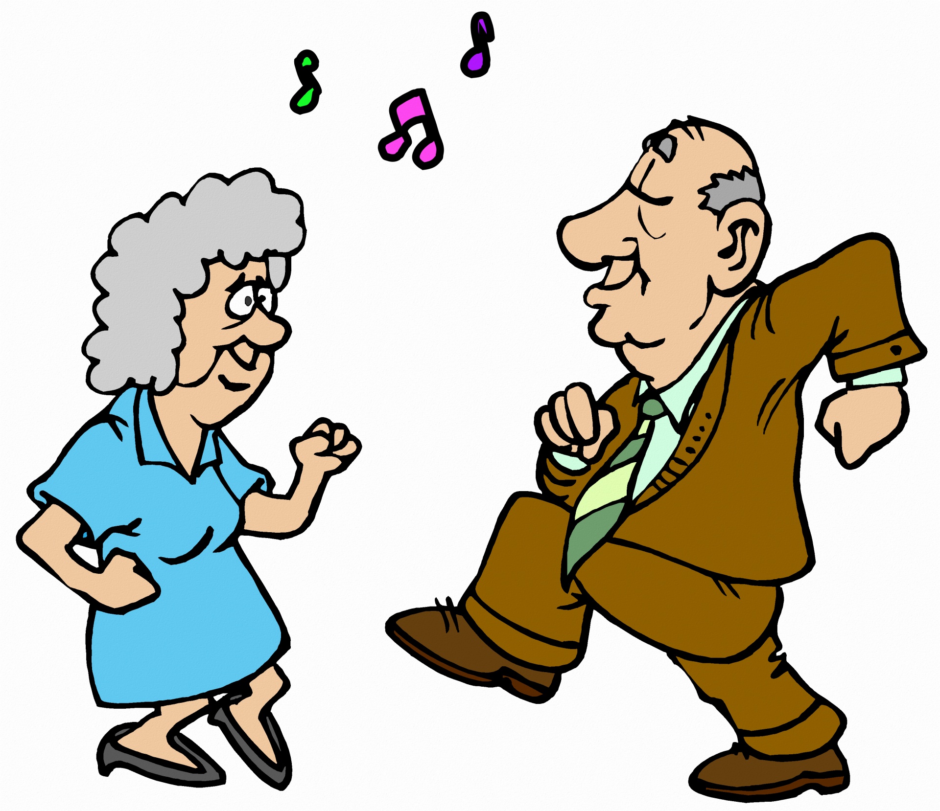 Старички танцуют