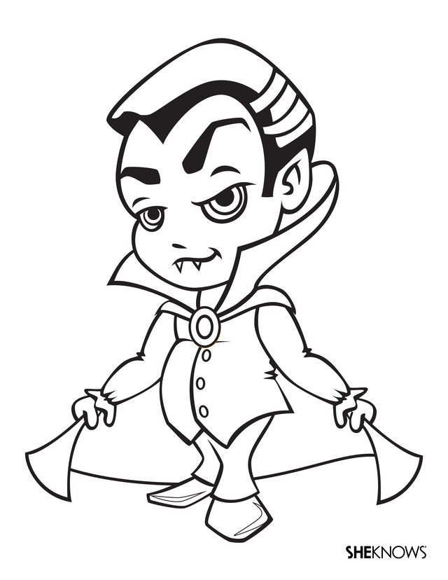 Vampire Cartoon Image 