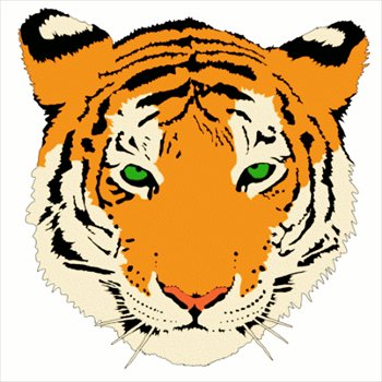 Tiger Head Clip Art 