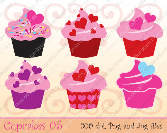 Animated Sweet 16 Cupcakes Clipart 