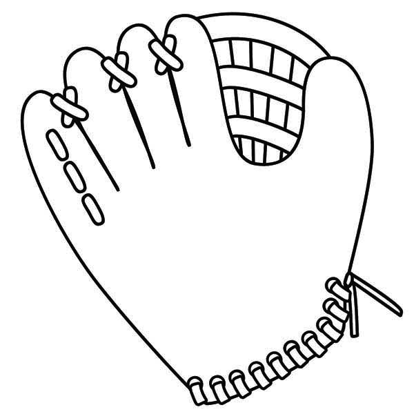 outline baseball glove clip art Clip Art Library