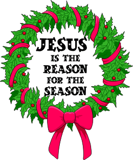 Christmas Christian Jesus Is The Reason Clipart 