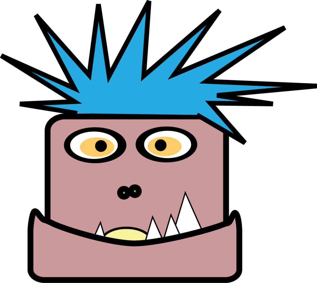 Head Of A Monster Clipart Clip Art Library