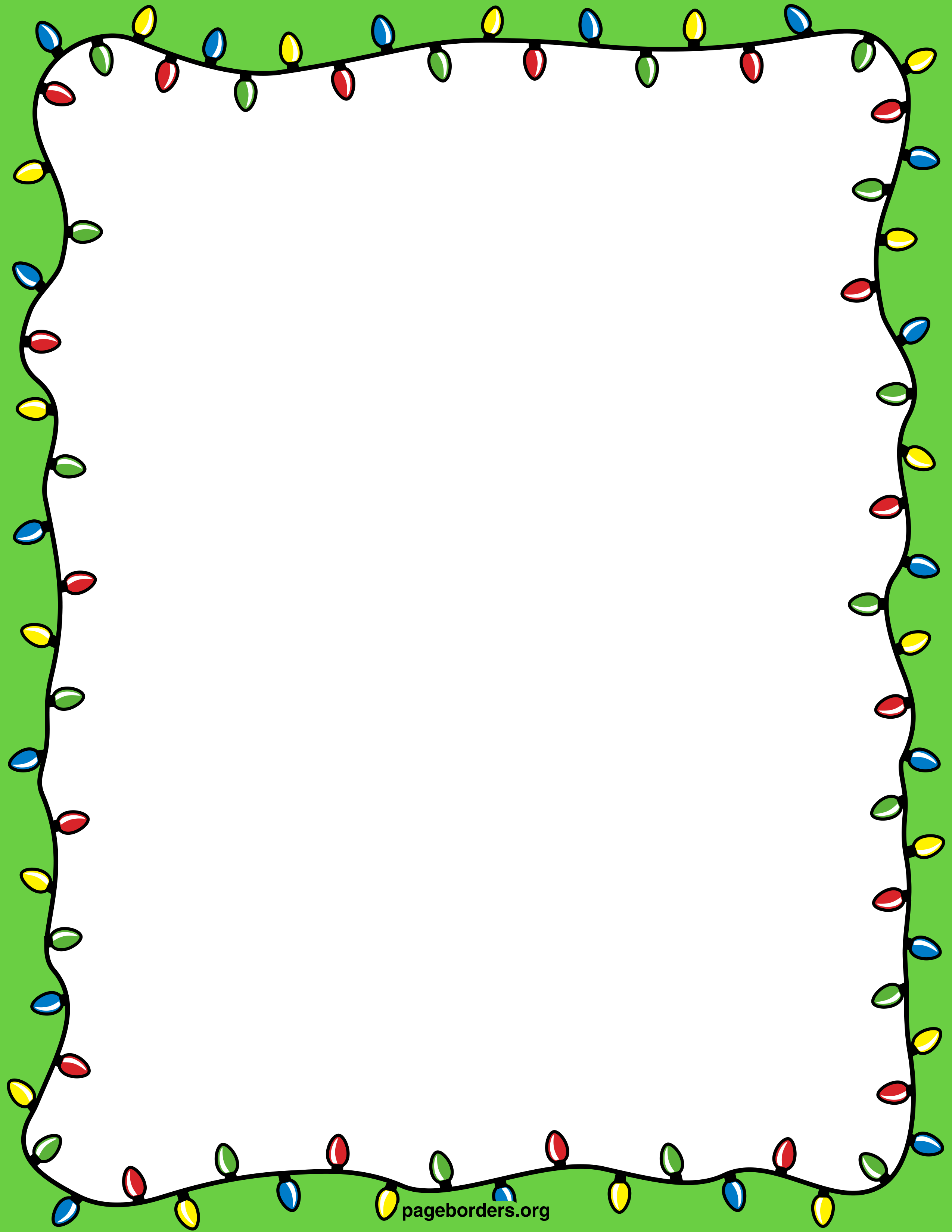 christmas images clip art borders