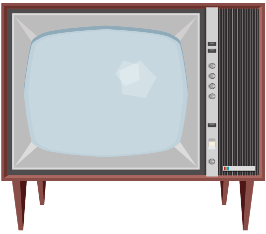 Free to Use  Public Domain Television Clip Art 