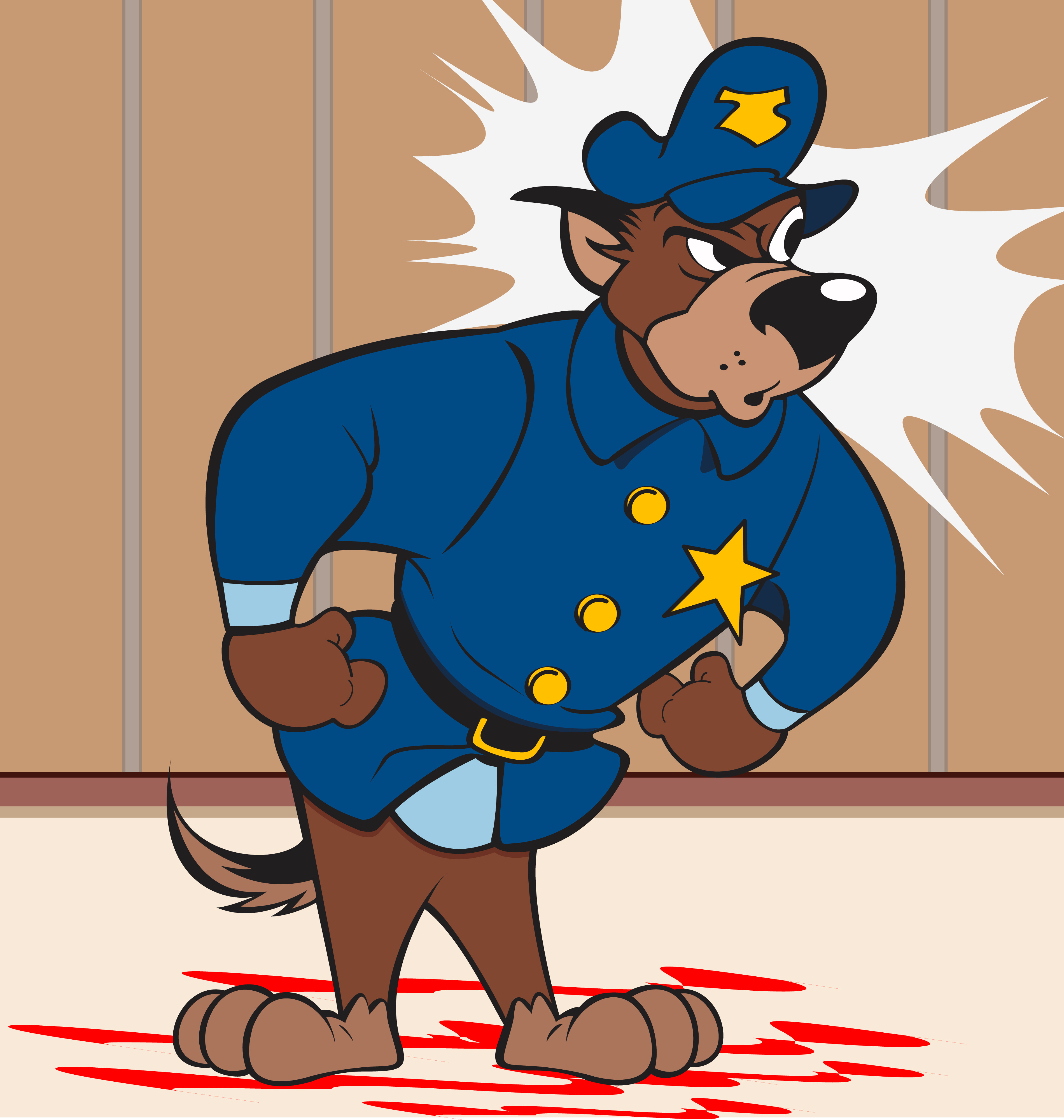 Police Cartoon 