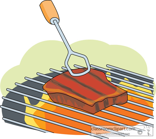 Barbecue meat clipart 