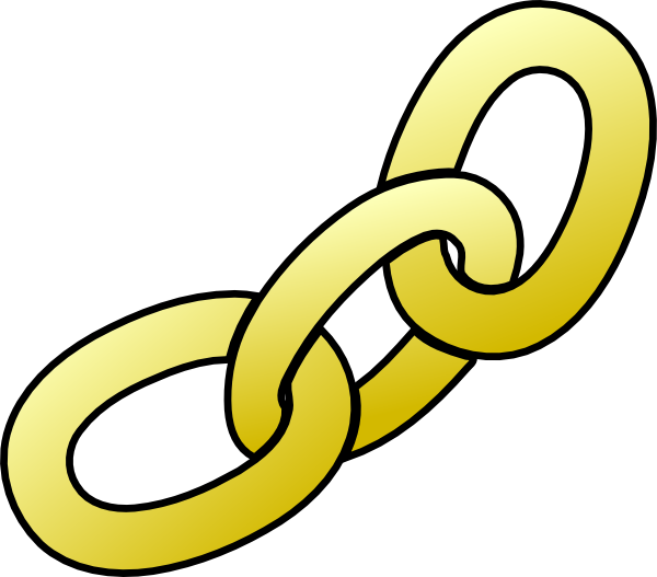 Gold Chain Clip Art at Clker 