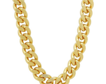 Thick gold chain 