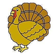 Free Turkey Clip Art Image to Download 