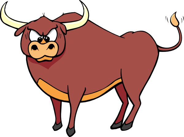 Angry Cow Clipart 