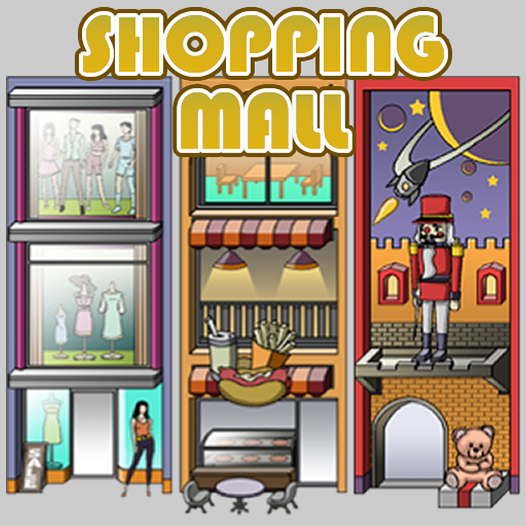 Mall building clipart 