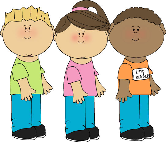 Students In Line Clipart 