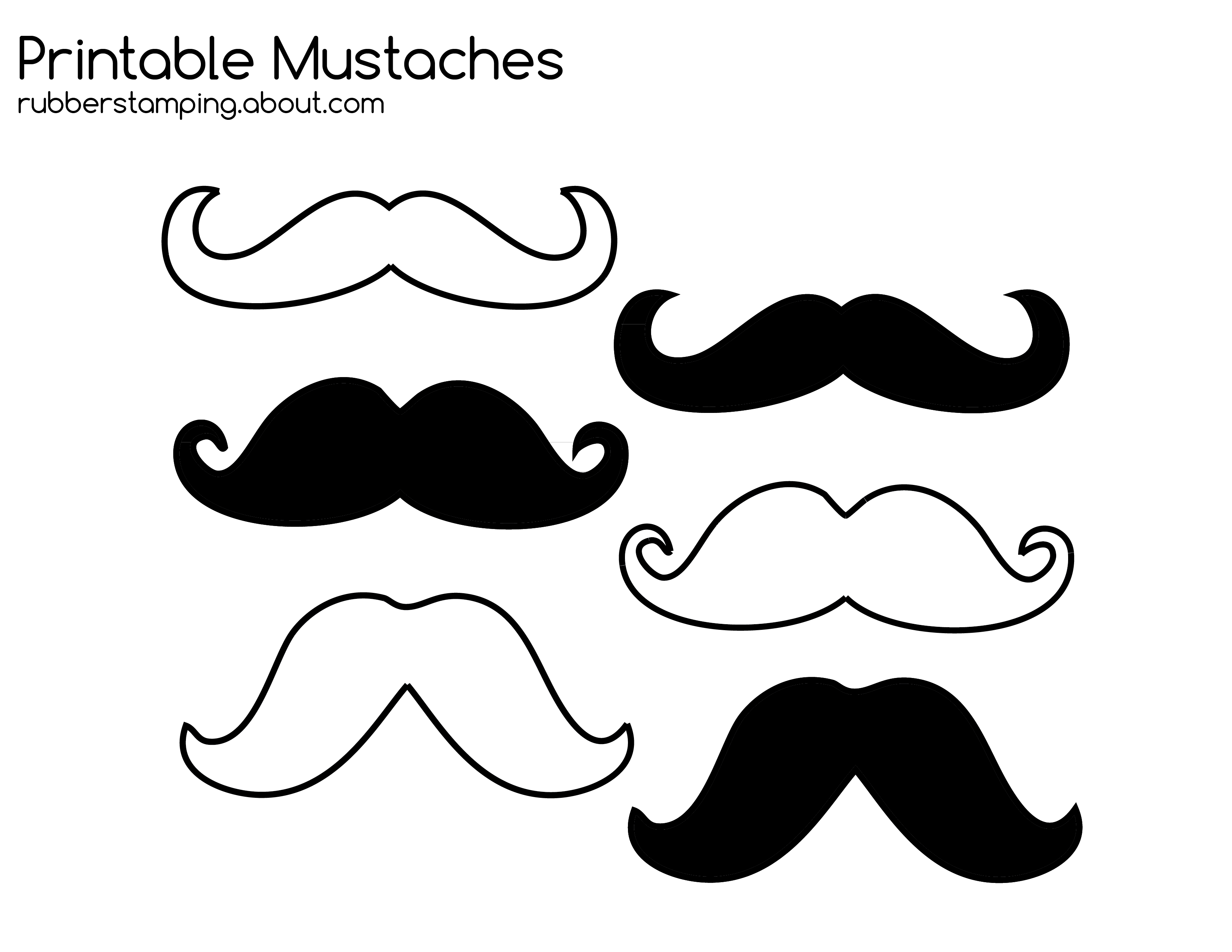 Free Mustache Cliparts Printables Download Free Mustache Cliparts Printables Png Images Free Cliparts On Clipart Library