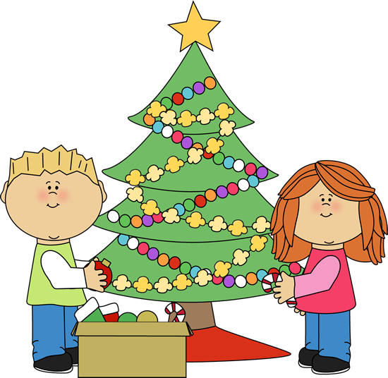 Free clipart preschool christmas tree 