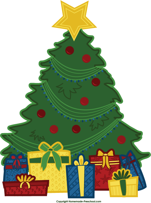 Free Christmas Tree Clipart 