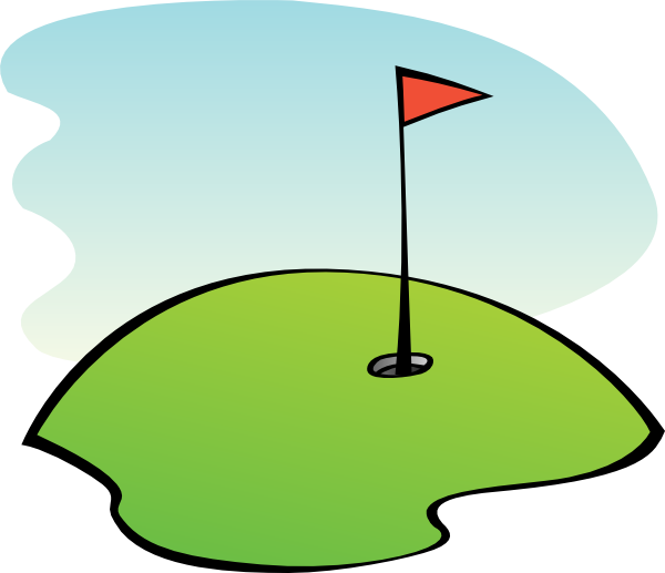 Golf Course Clipart 