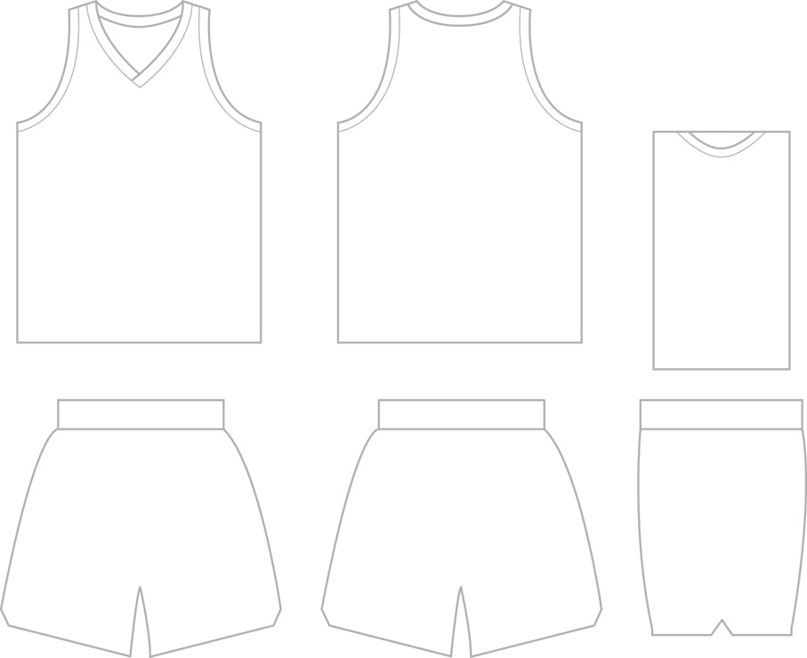 white basketball jersey template
