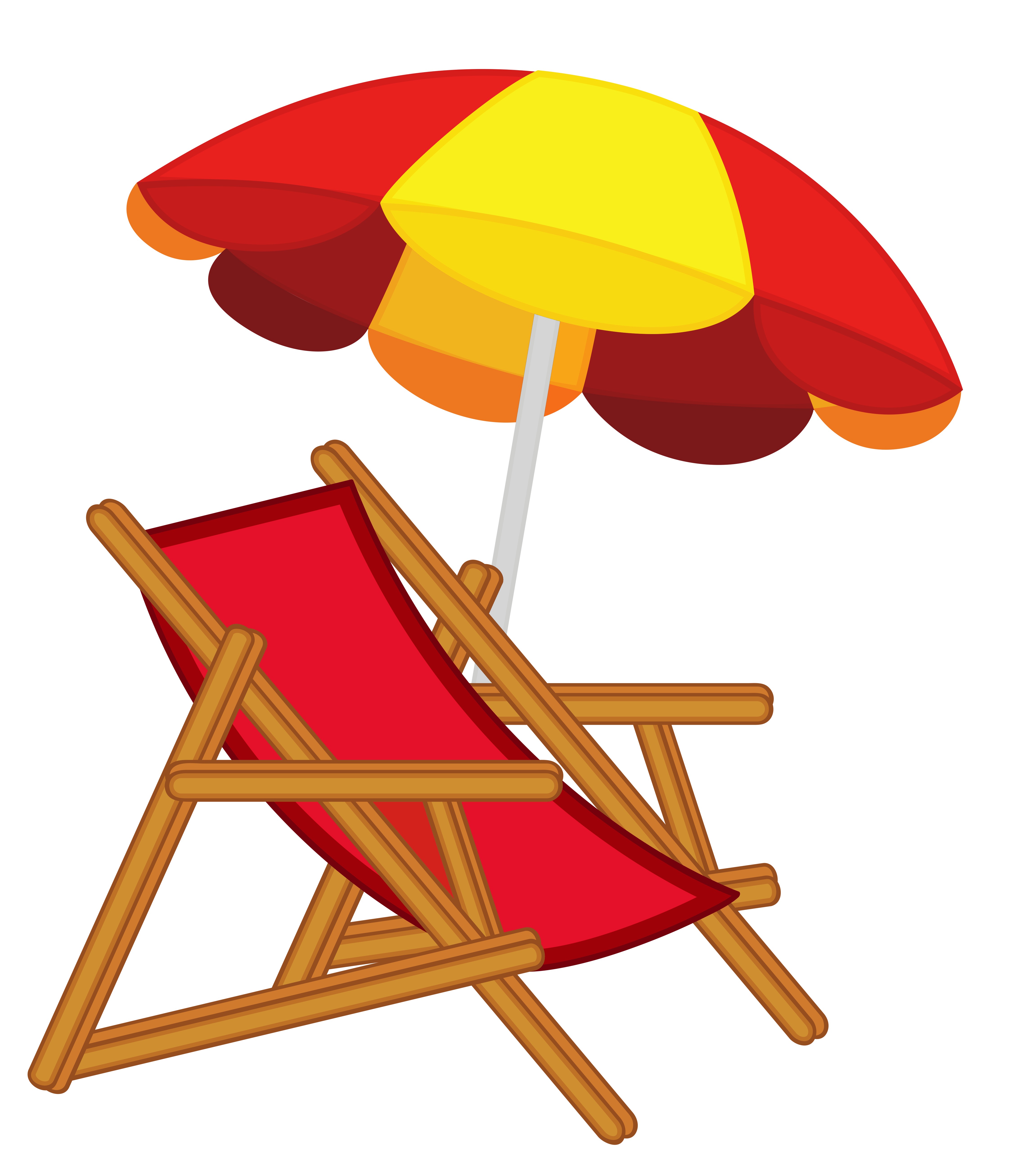 Creatice Beach Chair With Clip On Umbrella with Simple Decor