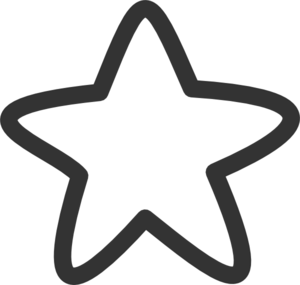 Black And White Star Clip Art at Clker 