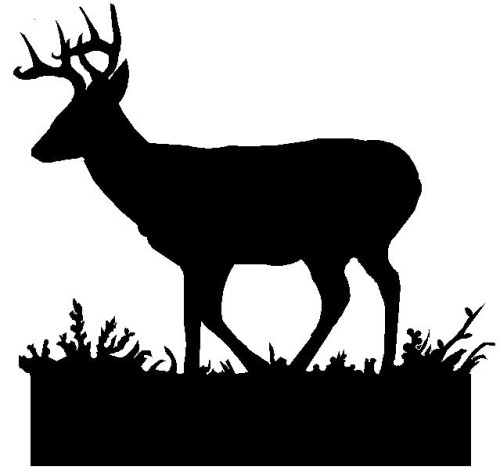 Deer Hunting Scene Clipart 