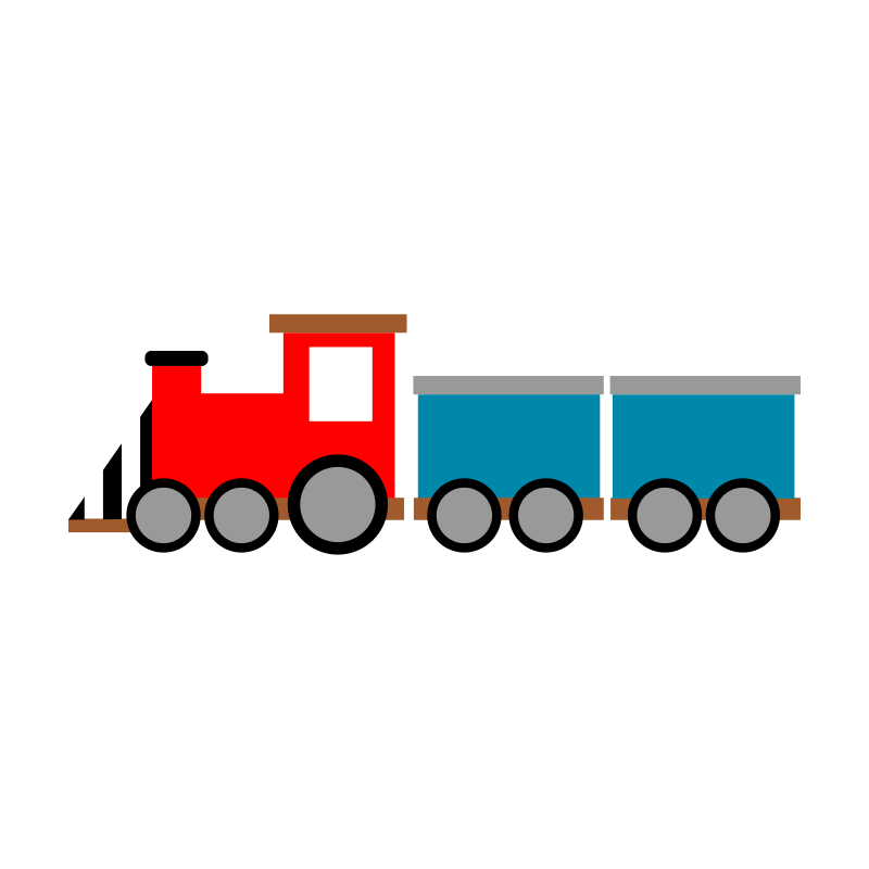 freight train clipart