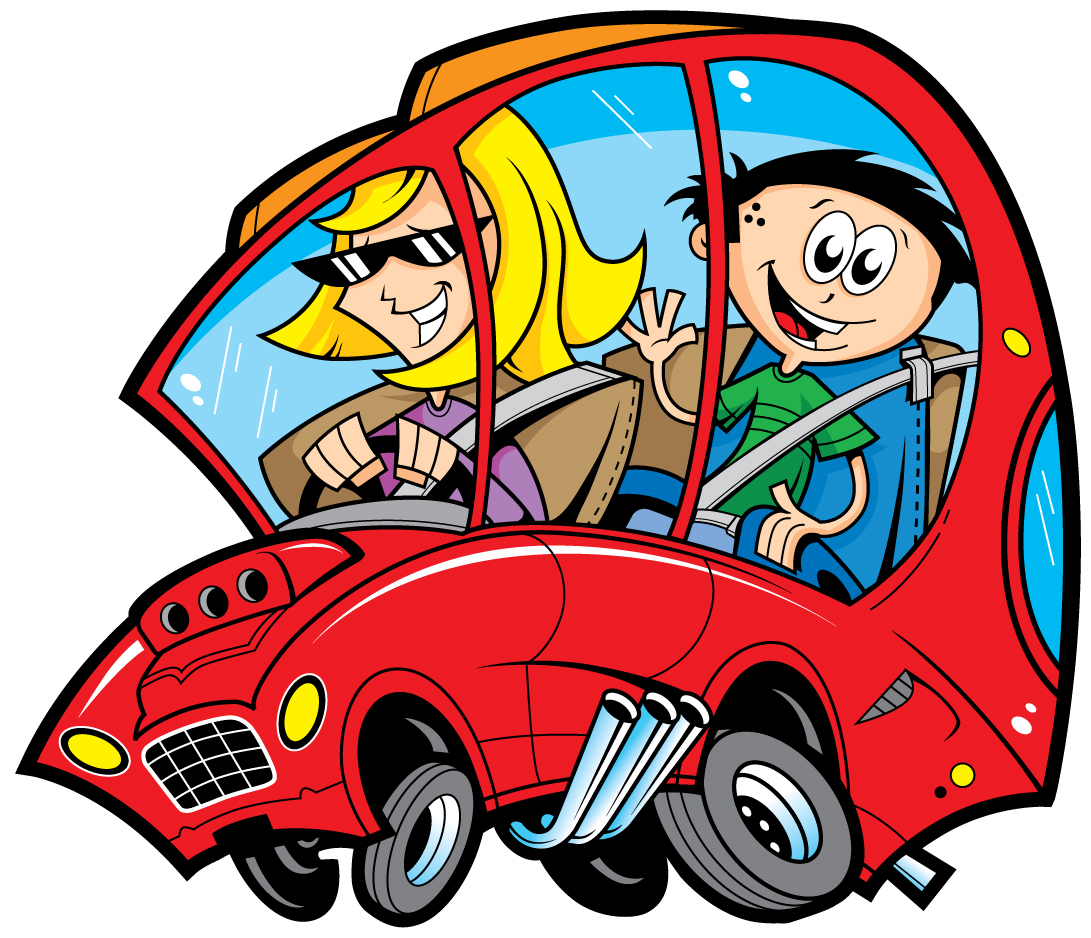 Clip Arts Related To : car road trip clipart. 