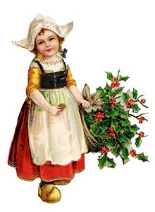 Free Christmas Clipart: Vintage Children 