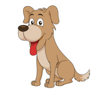 Cute cartoon dogs clip art dog animai image 