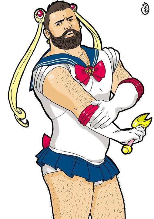 Sailor Moon Bear Power!!!! Werk! 