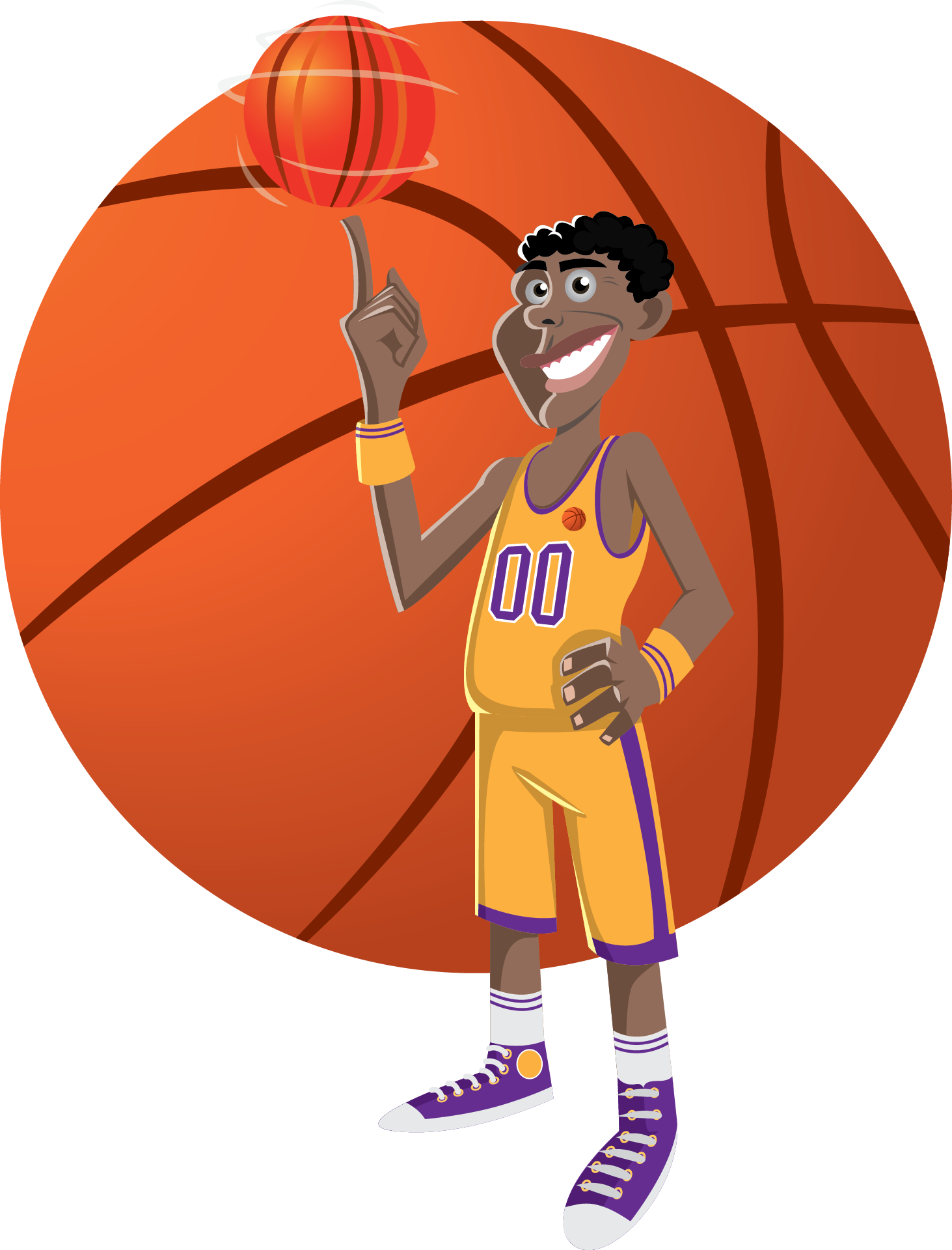 Basketball Player Cartoon Png Dunking Patrimonio Aloysius Geraniums Pnxbet Mister Basketbol 4094