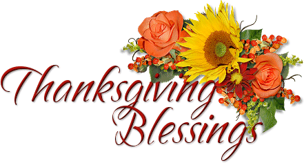 Thanksgiving Blessings Clipart 