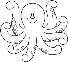 Cute Baby Octopus Clipart 