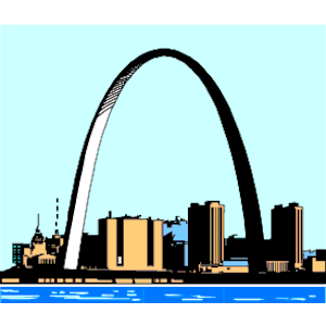 Gateway Arch 1 clipart, cliparts of Gateway Arch 1 free download 