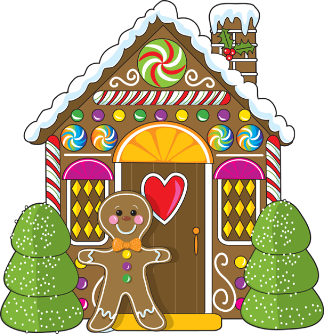 Gingerbread House Clipart 