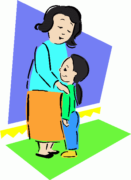 mom and daughter animated gif - Clip Art Library