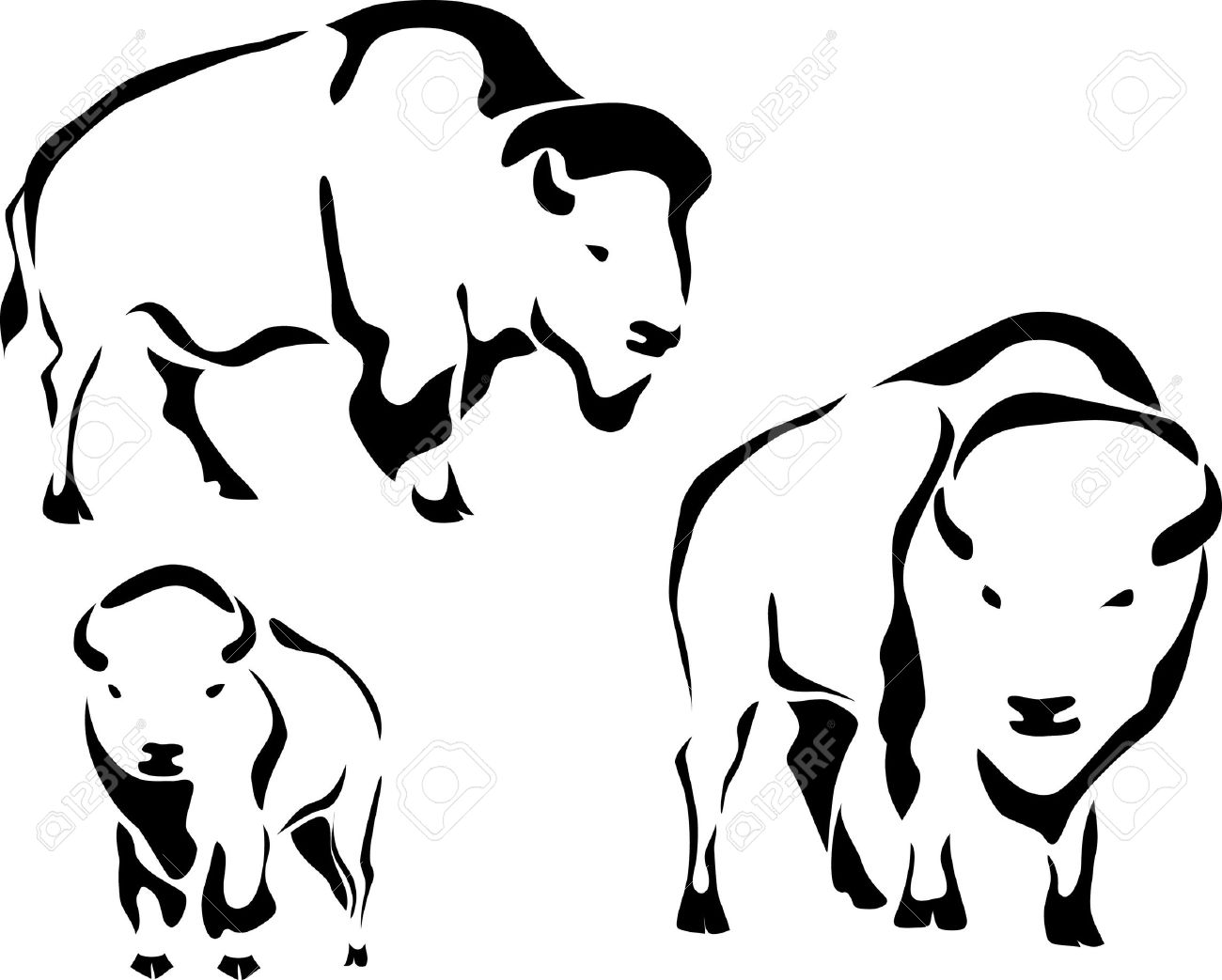 Free Cartoon Bison Cliparts, Download Free Cartoon Bison Cliparts png