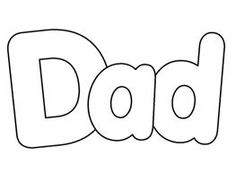 Father word clipart 